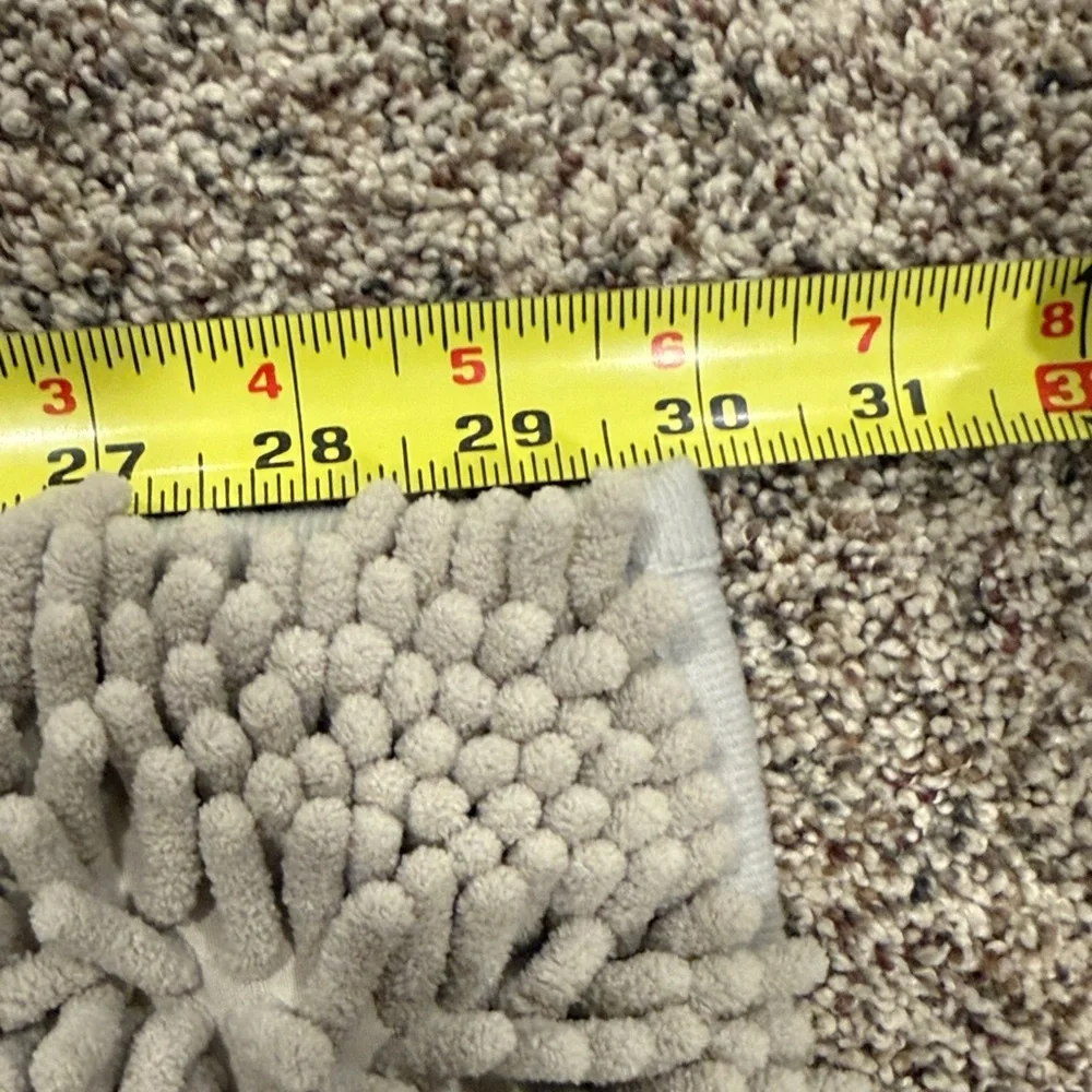 Gray NOODLE Bath Mat Set